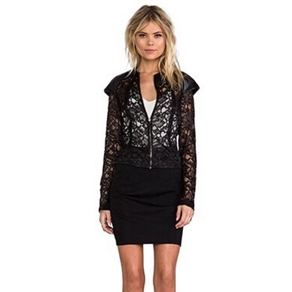 Alexis Elise Jacket in Black LaceS Size Medium - Picture 1 of 10